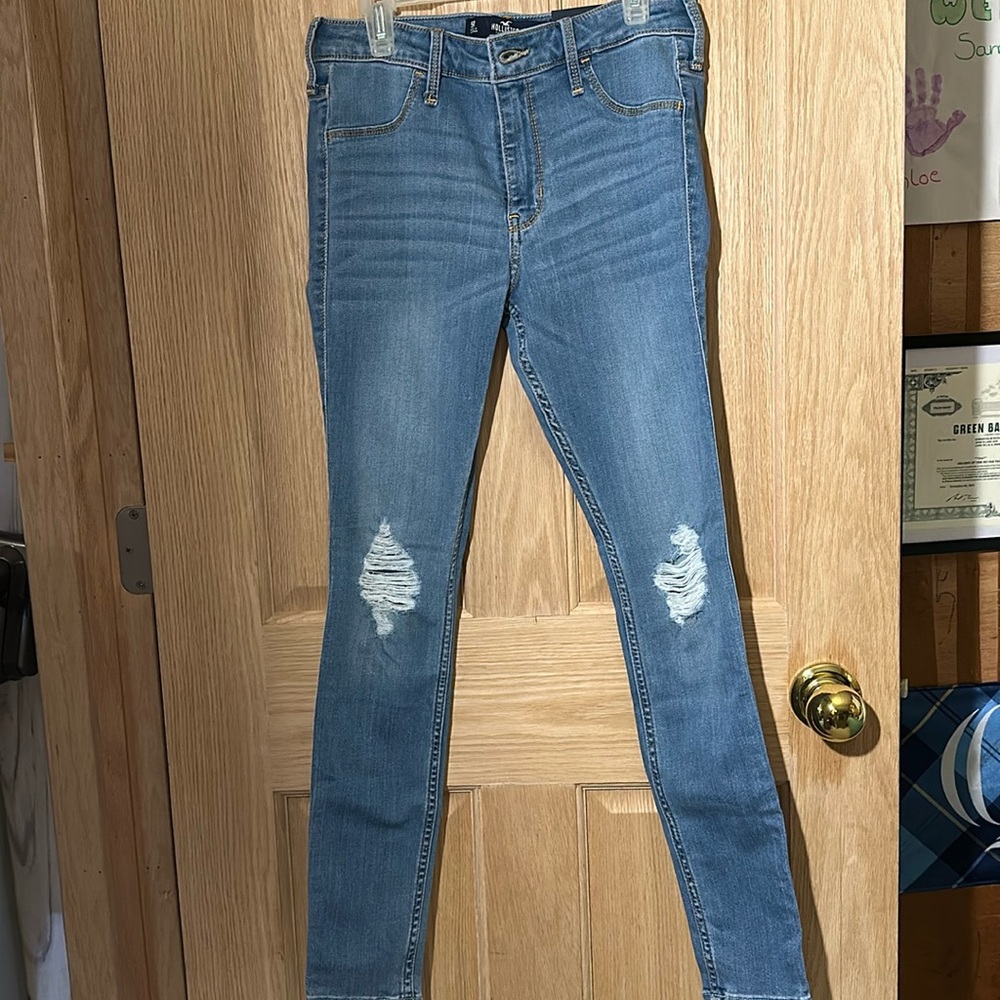 New Hollister Mid-Rise Skinny Jeans